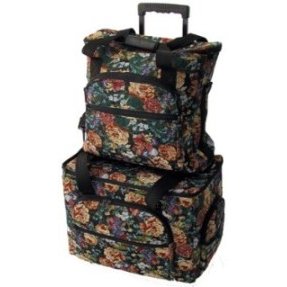 Embroidery machine trolley with wheels & matching arm bag P78006