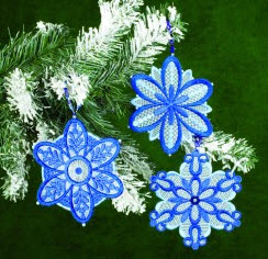 lacey snowflakes