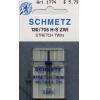 Schmetz 1774 Twin Stretch needle, 2.5/75