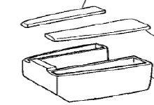 Futura 200 accessory slide on tray lids- allow 10 days