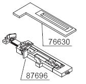 Futura buttonhole foot with underplate new(088100) (087696/76630