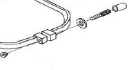 Futura hoop screw, nut and washer set