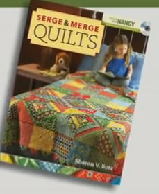 Serge & Merge Quilts Book and DVD Serge & Merge Quilts Book and DVD