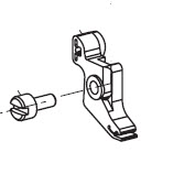 presser foot shank and screw 085016 and screw 080065