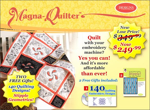 Magna Hoop B for Janome, Elna, and Bernina MH00020