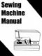 Reprint instruction manual for Singer model S-3000