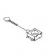 Needle clamp and screw for a Promise 1408/ 1409-416245301