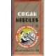 Organ needles size 20 15X1 sharps - 10 pack